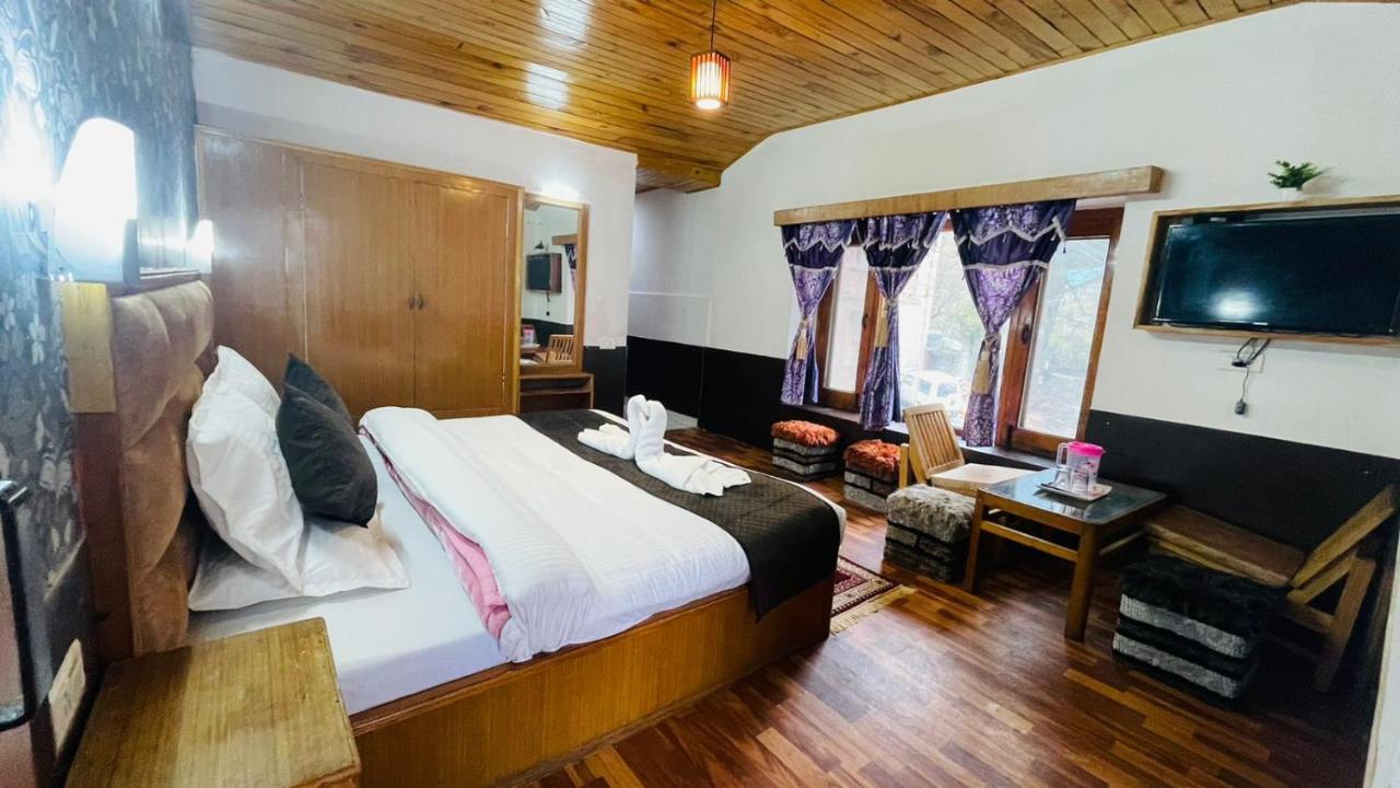 Hotel New Hilltop Inn Manāli Exterior foto